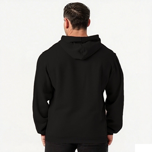 Sudaderas con Capucha Personalizadas OEM para Hombre, para Gimnasio y Entrenamiento, Corte Regular, Ropa Deportiva, Hombros Caídos, Cuello Alto, 100% Algodón, Forradas - Product Image 3