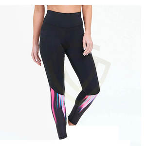 Leggings Deportivos Transpirables con Logotipo Personalizado al por Mayor, Leggings de Yoga Elásticos a la Moda 2026 - Product Image 4