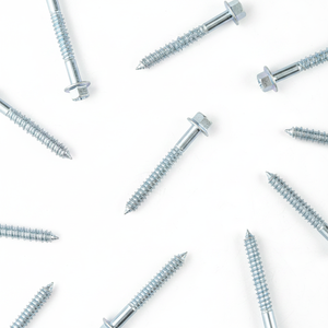 Tornillo de Cabeza Hexagonal Externa de Acero al Carbono C1022/1018, Clase 4, Resistente a la Corrosión, Galvanizado en Caliente, Marca PDC, Modelo 4, Rosca para Madera - Product Image 1