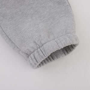 Pantalon de jogging décontracté pour homme en molleton léger 100 % coton, coupe droite, respirant, personnalisable - Product Image 5