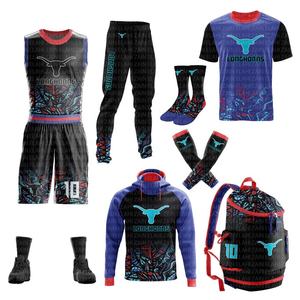 Maillots de basket-ball pour hommes personnalisés, respirants, à séchage rapide, réversibles, ensemble d'uniformes de basket-ball personnalisés - Product Image 6