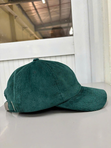 Gorra de Béisbol de Pana de 6 Paneles, Sin Estructura, con Logotipo Personalizable, Hecha en Vietnam, para Adultos, Moda Diaria Energética - Product Image 2