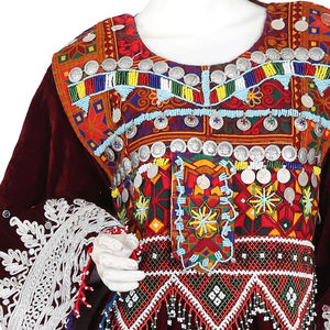 Producto en Oferta, Traje de Vestir para Mujer con Pantalones y Dupatta, Vestido Tribal Afgano 2023, Nuevo Diseño de Moda, Vestido Tribal Afgano para Mujer - Product Image 5