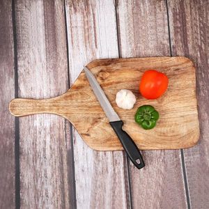 Planche à découper en bois d'acacia naturel, plateau de service pour la cuisine, légumes, fruits, fromage, pain, viande - Product Image 4