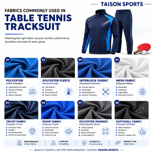 TAISON SPORTS Premium 280 GSM Polyester Interlock <b>Table</b> <b>Tennis</b> Uniform Olive Gray Panel Custom Logo Tracksuit Set Waterproof - Product Image 2