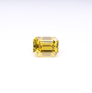 Diamantes de laboratorio sueltos IGI CVD de alta calidad, 0.75 CT VVS/VS, color esmeralda amarillo fantasía, diamante cultivado en laboratorio, diamante de color de laboratorio para joyería. - Product Image 5