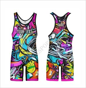 Custom Men's Wrestling <b>Singlet</b> Gym <b>Weightlifting</b> Compression Sportswear Stretch Sublimation Team Uniform Adults - Product Image 1