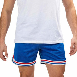 Shorts de malla para hombre hechos en Pakistán para uso en exteriores, con impresión de logotipo personalizado, talla grande, transpirables. - Product Image 3