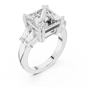 Factory Price 925 Sterling Silver Moissanite <b>Diamond</b> <b>Ring</b> Wholesale Engagement Jewelry Supplier - Product Image 4