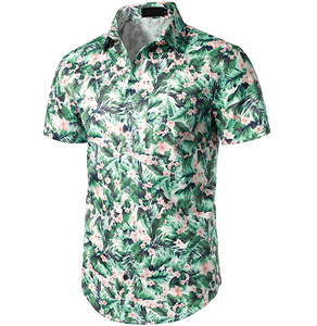 Conjunto de dos piezas de algodón con logotipo personalizado para hombre, Camiseta corta de media manga con botones en la parte delantera, pantalones cortos, 2022 - Product Image 1