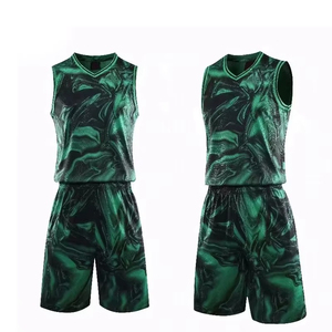 Popular Recommend Camouflage Basketball Uniforms Men's College Custom Full Sublimation Basketball Jersey Team Uniforms Design - Product Image 3