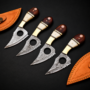 Cuchillos hechos a mano personalizados de 7 pulgadas, cuchillo de regalo para padrinos de boda, set de regalo para padrinos de boda, cuchillo para padrino de boda, cuchillo de regalo para el padrino de honor. - Product Image 4
