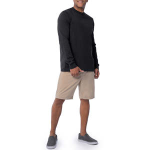 Camisetas Deportivas de Manga Larga de Poliéster y Elastano de Color Negro para Pesca - Product Image 4