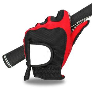 Wholesale Genuine Leather Colorful Plus Size Men's Breathable Comfortable High Quality Golf <b>Gloves</b> - Product Image 3