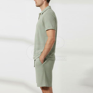 Ensemble de shorts pour hommes pour un style de vie actif, respirant, confortable, coupe flexible, adapté pour la salle de sport, la course à pied, l'entraînement et les tenues décontractées - Product Image 6