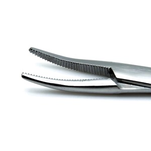 Pinzas Hemostáticas Curvas Halsted Mosquito de Acero Quirúrgico 140mm 13-039-140, Instrumento Hemostático Manual de Precisión, 1 Año de Garantía - Product Image 5