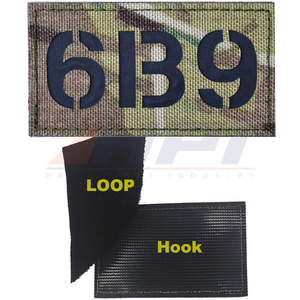 ป้ายแทคติคอลแบบติดตีนตุ๊กแกสั่งทำพิเศษ ECO พร้อมฉลากตรวจสอบแบบตัดด้วยเลเซอร์หรือแบบตัดด้วยความร้อน ขายดีอันดับต้นๆ - Product Image 5