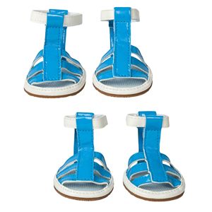 Set di 4 PVC impermeabili Pet sandali scarpe con fibbia-supporto caratteristica - Product Image 1