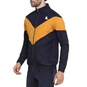 Conjunto de Chándal con Capucha y Cremallera para Hombre, Personalizado, de Peso Pesado, con Bloques de Color Estampados, 2 en 1, Nueva Moda, Ropa Urbana de Invierno, Transpirable, de Secado Rápido, 100% - Product Image 1