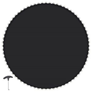 Trampolín de 12 pies con 72 anillas para saltar - Product Image 4