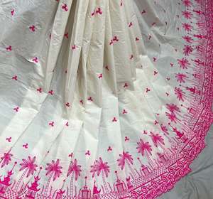 Tissu brodé multi-embroideries de qualité supérieure pour femmes, tissu de créateur, tissu de soirée, textile brodé de luxe, doux - Product Image 5