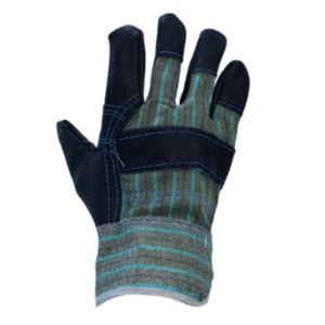 Gants de sécurité en cuir de vachette blanc personnalisés de haute qualité pour le travail, protection MIG TIG, usage général - Product Image 2