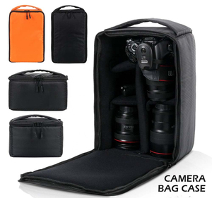 Polyester <b>Camera</b> Bag with Zipper Closure Shockproof Sponge Customizable Padded Dividers for Safe Equipment Storage - Product Image 3