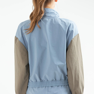 New Best Supplier High Quality Women Polyester <b>Jacket</b> Windbreaker Full <b>Zip</b> <b>up</b> High Street Fashion Windbreaker <b>Jackets</b> - Product Image 5