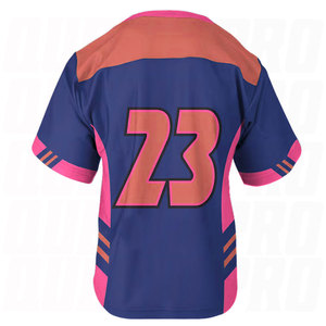 Maillot de lacrosse en gros de haute qualité, confortable, personnalisé, séchage rapide, respirant, 100 % polyester, tenue d'équipe athlétique durable - Product Image 4