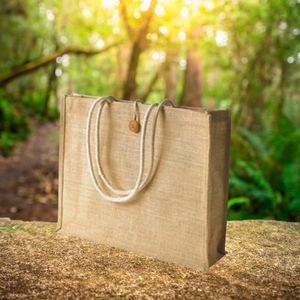 New Design Wholesale Plain Shopper Bag Custom <b>Printed</b> <b>Large</b> Natural Eco Friendly Burlap Jute Shopping Bag With Logos - Product Image 5