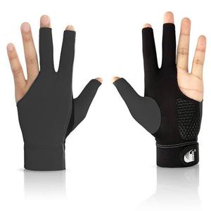 Wholesale Custom Left Five Finger Nylon Spandex Lightweight Non-Slip Comfortable Sweat <b>Pool</b> <b>Cue</b> Snooker Gloves - Product Image 3
