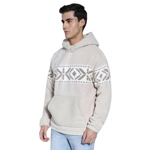 Venta al por mayor de lujo 100% algodón de gran tamaño de los hombres con capucha de peso pesado Sharpe polar sin cuerda básica con capucha cuello personalizable invierno - Product Image 2