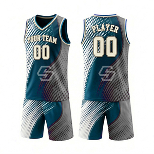 Maillot de basket-ball personnalisé de haute qualité, uniformes en twill personnalisés, broderie, maillot de sport 100% polyester respirant - Product Image 2