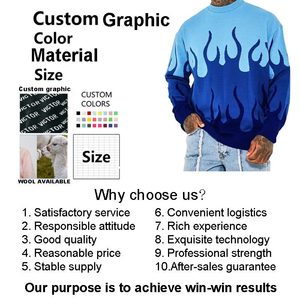 Sweat à capuche personnalisé pour homme, imprimé numériquement, brodé, délavé à l'acide, écologique, en tricot jacquard, coupe classique - Product Image 6