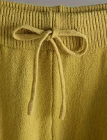 Women's Winter Casual Solid Long Sleeve Sweater Straight Leg Pants Two-Piece Suit Set Breathable V-neck Fleece Fabric