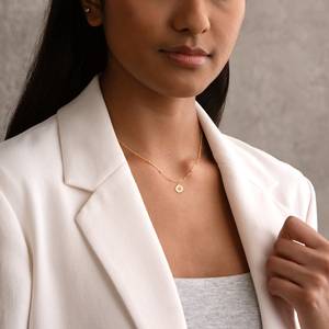 Nuevo Collar con Colgante de Girasol Cristiano, Plata de Ley 925, Chapado en Oro, Joyería Floral Neogótica, Regalo para Mujer, Hecho a Mano - Product Image 3