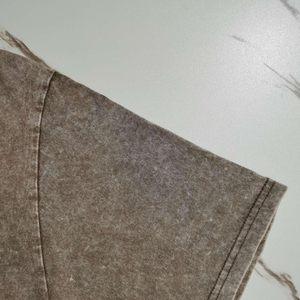 Nouveau style tendance, t-shirt personnalisé en coton délavé à l'acide pour homme, t-shirt vintage surdimensionné imprimé, 100% coton, t-shirt unisexe délavé à l'acide pour l'été - Product Image 4
