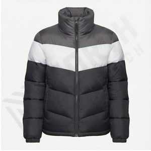 OEM Logo personnalisé 2025 Veste bouffante chaude pour femmes Manteau parka à bulles avec fermeture à glissière Offre Spéciale hiver mode Streetwear pour hommes - Product Image 2