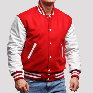 Fabricant de vestes universitaires, veste pull universitaire personnalisée, maillot de football pour hommes, veste de baseball vierge pour hommes en gros - Product Image 5