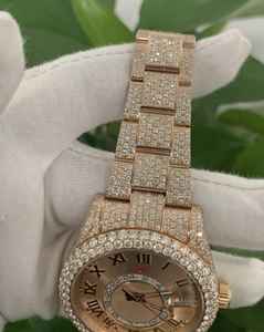 Diamond Luxury Vvs Moissanite <b>Mechanical</b> <b>Watches</b> Chain Iced Out 100% Pass Diamond Tester Hip Hop Buss Down Mossinate <b>Watches</b> - Product Image 6