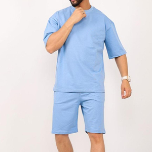 Vêtements de sport pour hommes de haute qualité, personnalisés, en gros, respirants, légers, collection FiSummer, surdimensionnés, séchage rapide - Product Image 1