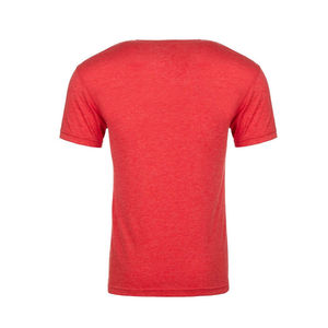 T-shirt col V léger de qualité supérieure, coupe classique, printemps/été, marque Next Level Apparel, qualité de marque, tee-shirts à étiquette privée. - Product Image 3