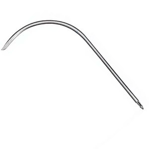 Aguja Redon de 19.5 cm / 7-3/4 Pulgadas, Calibre 18, Punta de Cuchilla Completamente Curvada, Extremo Roscado, Instrumento Médico Quirúrgico - Product Image 6