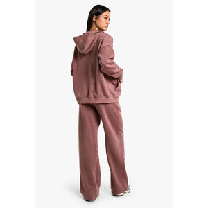 Conjunto Deportivo de 2 Piezas con Sudadera con Capucha para Mujer, Ropa de Otoño al por Mayor, Traje Deportivo de Invierno para Mujer - Product Image 4