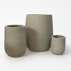 Pots en pierre de fibre écologique pour la maison et le jardin, vente en gros pour la décoration, provenant d'un fabricant vietnamien - Product Image 1