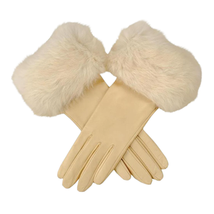Guantes de Invierno Unisex de Cuero Genuino con Forro de Lana Suave, Guantes Cálidos, Venta al Por Mayor de Fábrica OEM - Product Image 1