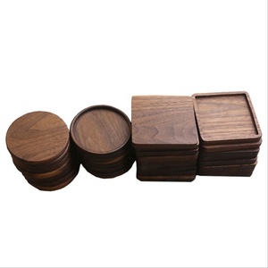 Top Demanded Modern Design Eco-Friendly Wooden Coasters Set Heat Resistant for Home Decor Available at Best Market Price - Product Image 3