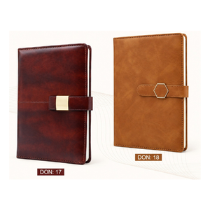 Agenda/Diario Premium de Cuero PU con Cierre de Correa para Oficina, Reuniones de Negocios, Escritura de Notas y Set de Regalo Profesional - Product Image 1