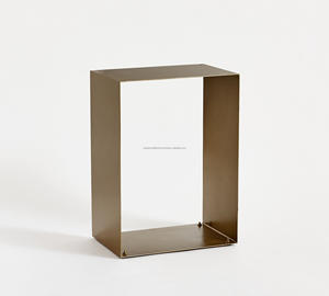 Superb Quality Designer Antique Iron <b>Log</b> <b>Holder</b> Firewood Storage Fireside <b>Log</b> Bin for Porch Patio Fire Pit by Ambience Lifestyle - Product Image 3