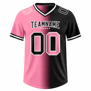 ชุดยูนิฟอร์มอเมริกันฟุตบอลมืออาชีพ ผ้าโพลีเอสเตอร์น้ำหนักเบา เสื้อเจอร์ซีย์แบบซับลิเมชั่น ปักชื่อผู้เล่น โลโก้ทีมสั่งทำได้ ชุดสำหรับฤดูใบไม้ร่วง แห้งเร็ว - Product Image 1